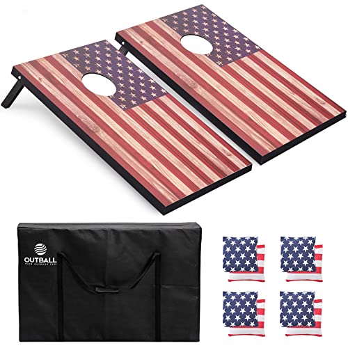 OUTBALL Cornhole Set (Most Reviewed)