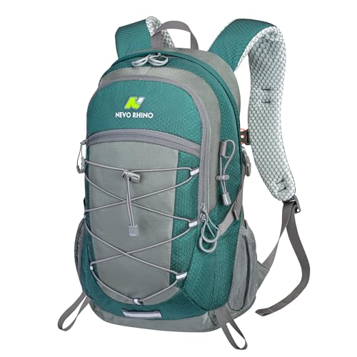 N NEVO RHINO Hiking Backpack 20L Water Resistant Outdoor Day Pack, Lightweight Travel Small Backpack for Men Women