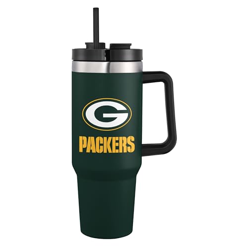 FOCO NFL unisex-adult NFL Team Logo Insulated Travel Mug 40oz XL Tumbler