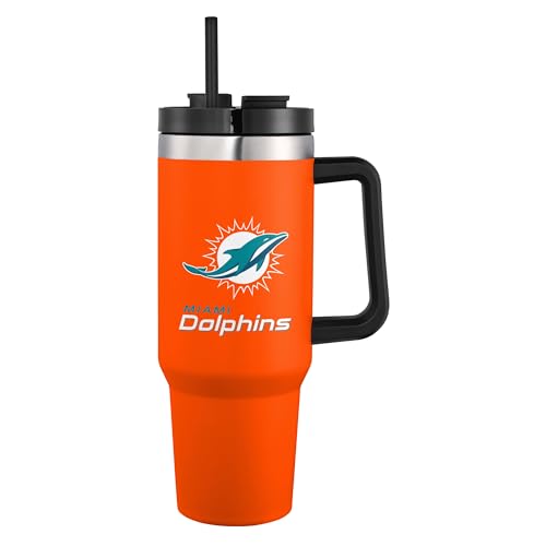 FOCO NFL unisex-adult NFL Team Logo Insulated Travel Mug 40oz XL Tumbler