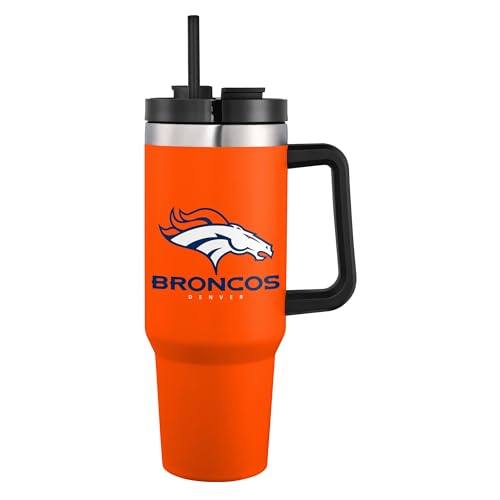 FOCO NFL unisex-adult NFL Team Logo Insulated Travel Mug 40oz XL Tumbler
