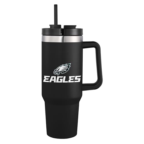 FOCO NFL unisex-adult NFL Team Logo Insulated Travel Mug 40oz XL Tumbler