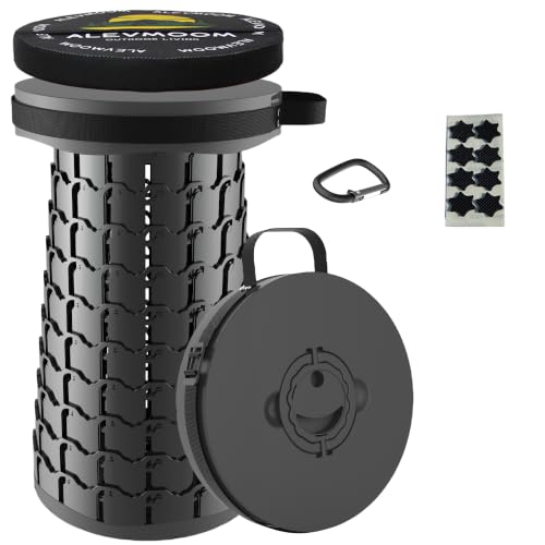 ALEVMOOM Upgraded 19.7" Telescoping Stool