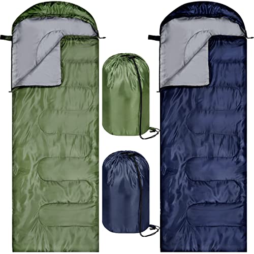 Tudomro 2 Pcs Camping Sleeping Bag