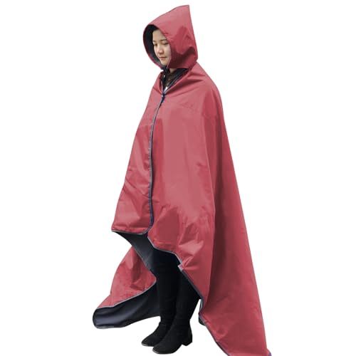 DUKUSEEK Camping Blankets for Cold Weather, Waterproof Blankets for Adult, Large (79x56), Portable, Wearable, Warm for Outdoor Camping, Picnic, Stadium, Sports, Beach, Concerts, Car, Dogs, Travel...