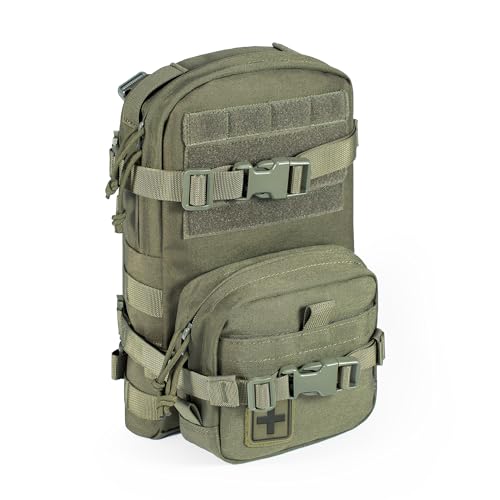 Tactical Small MOLLE Hydration Pack Outdoor Water Bladder Carrier Pack for Vest Backpack