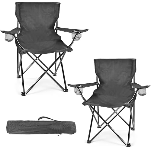 WEIDIORME 2 Pack Compact Chairs