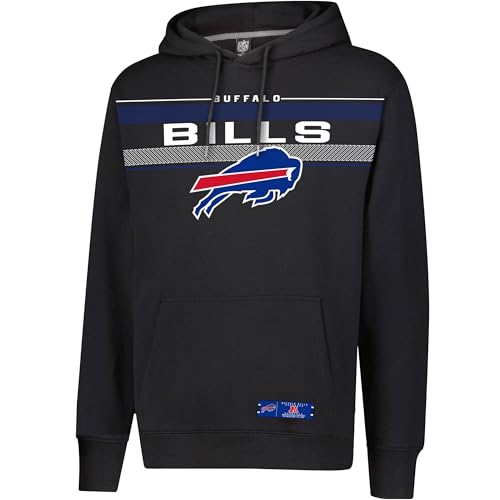 Ultra Game Men's Soft Fleece Hoodie Pullover Sweatshirt with Zipper Pockets