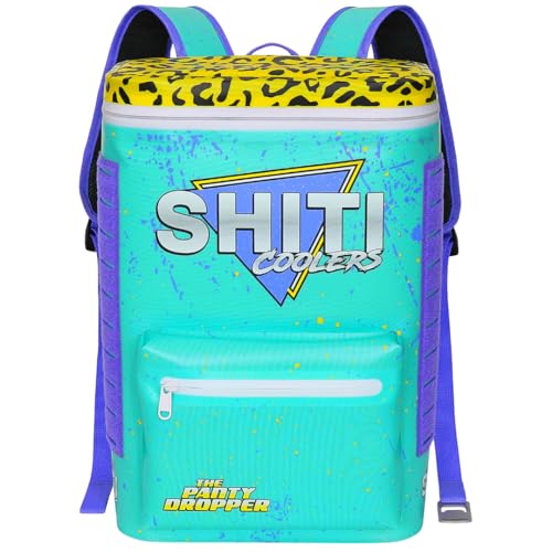 SHITI Coolers Cooler for Camping, Travel, Beach, Soft Lunch Box for Food, Drinks & Ice, Portable, Waterproof 24 Hr Insulated Bag with Shoulder Straps, Customizable