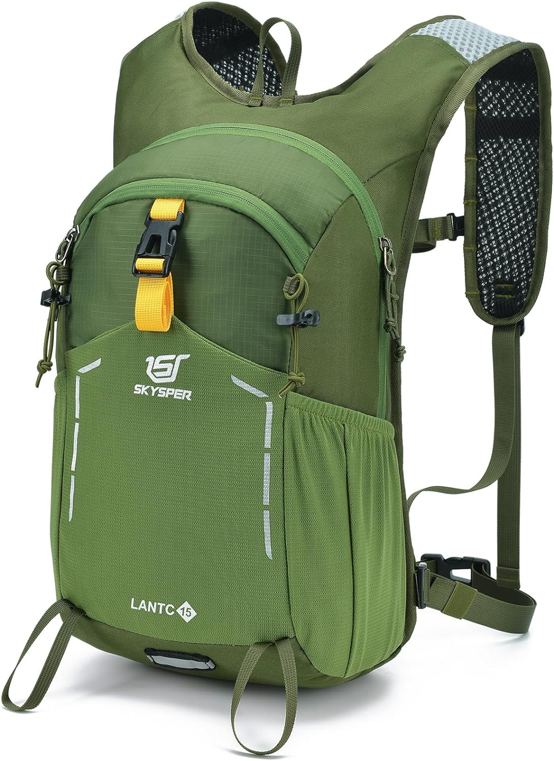 SKYSPER Small Hiking Backpack - 15L Travel Daypack Lightweight Bag Water Resistant Hiking Backpacks for Women Men