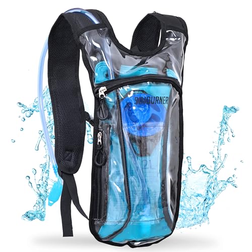 Sojourner Rave Hydration Pack - Hydration Backpack - Hydropack with 2L Bladder - Water Backpack for Festivals, Hiking, Running, Biking and More