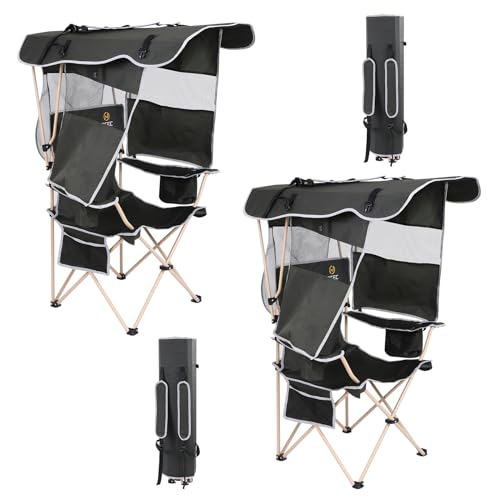 Nice C Camping Chair with Canopy