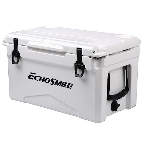 EchoSmile 25/30/35/40/60/75 Quart Rotomolded Cooler, Built to Stand up to The Rigors of The Journey