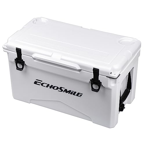 EchoSmile 25/30/35/40/60/75 Quart Rotomolded Cooler, Built to Stand up to The Rigors of The Journey