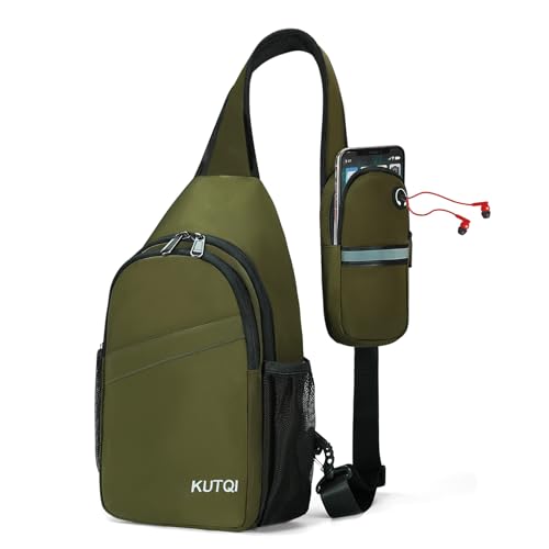Crossbody Sling Bag for Women Men Multipurpose Sling Backpack Travel Essentials Hiking Shoulder Bag Daypack