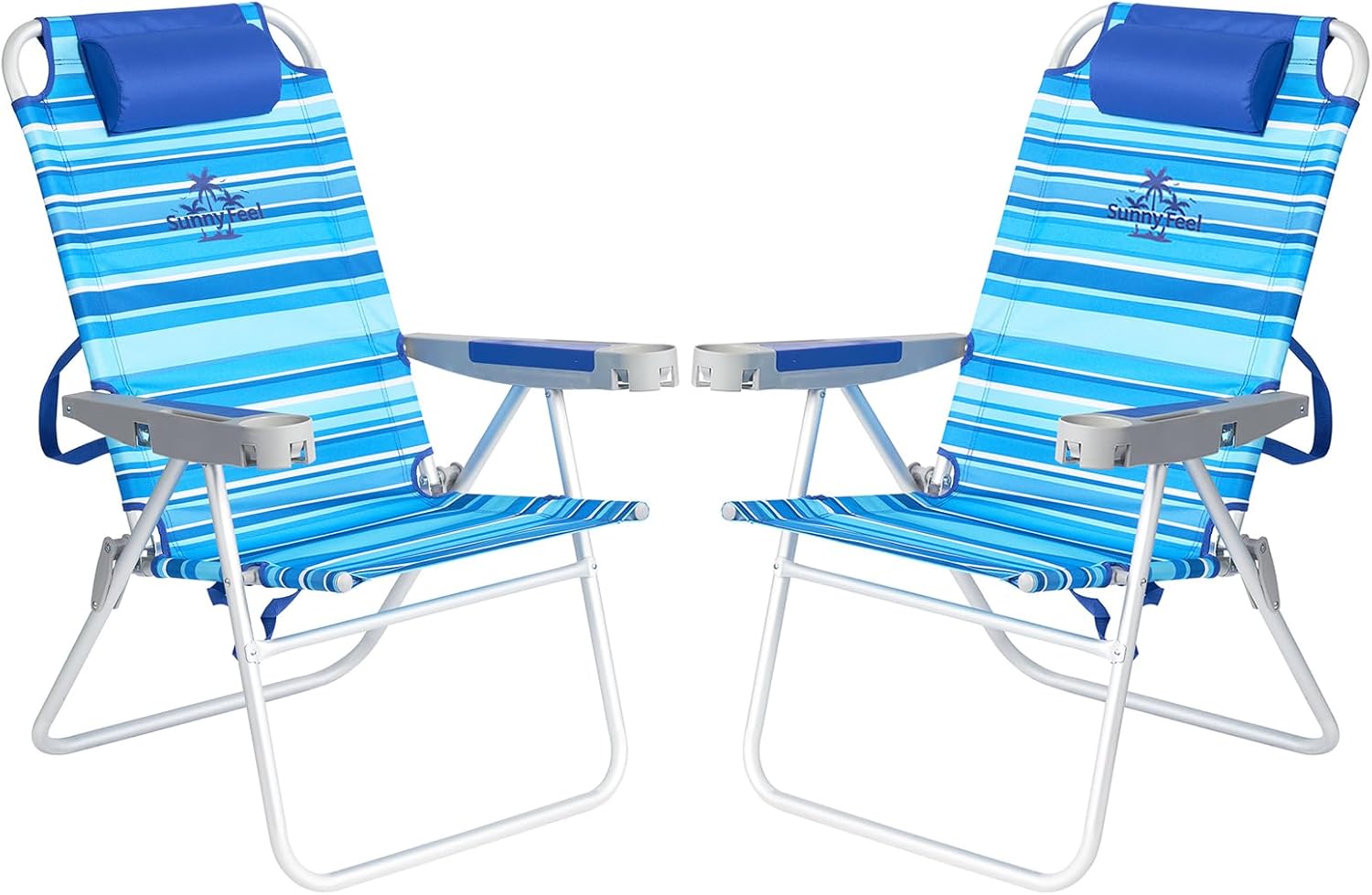 SUNNYFEEL 17" Tall Oversized Beach Chairs