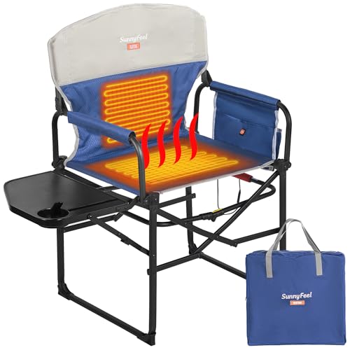 SUNNYFEEL Heated Camping Directors Chair
