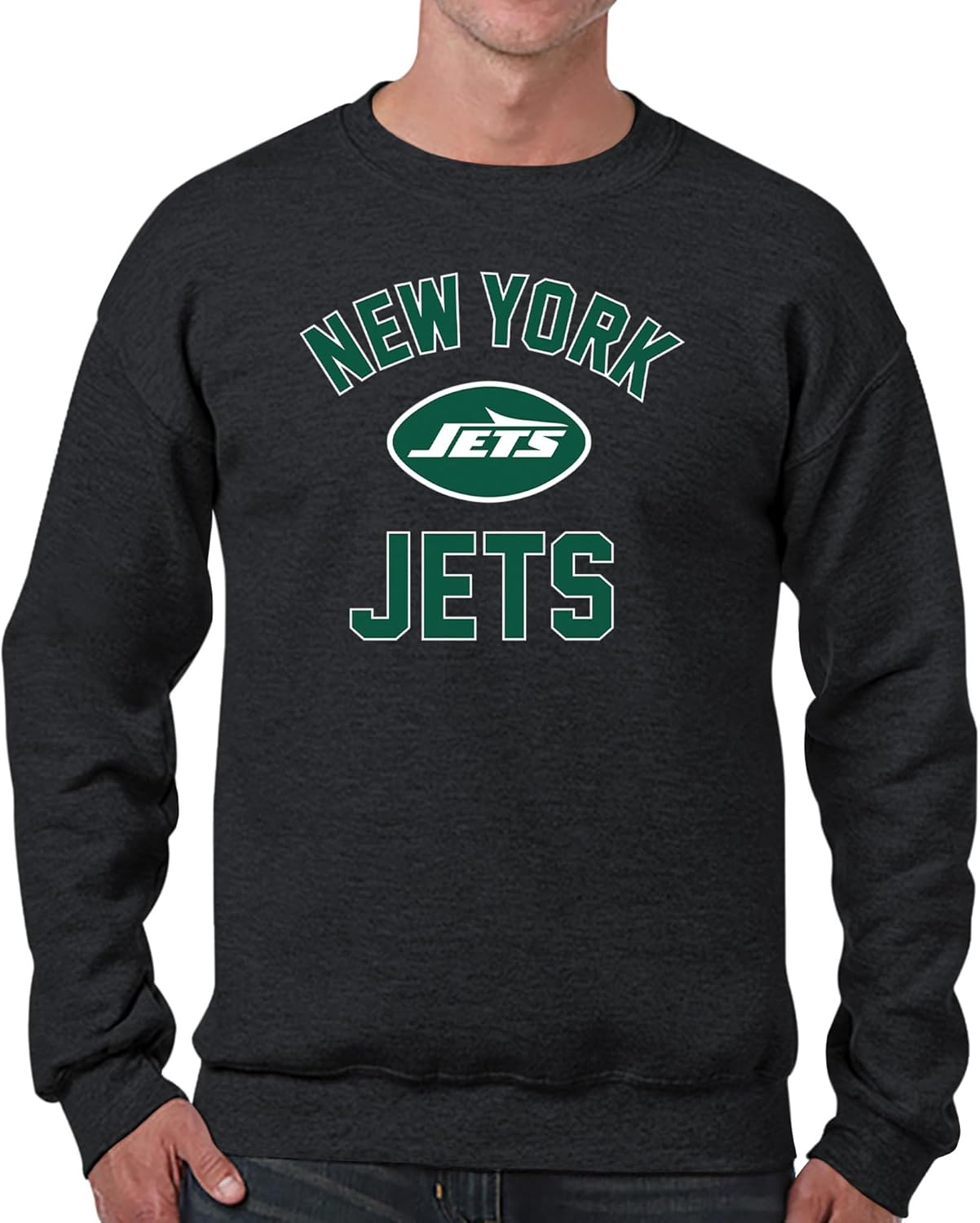 Team Fan Apparel Jets Crewneck