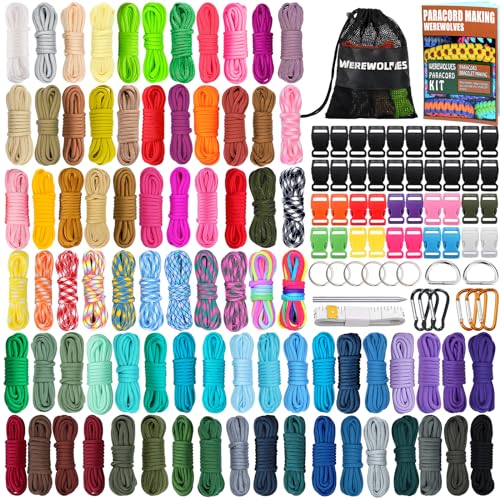 WEREWOLVES 80 Colors Paracord (Budget)