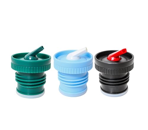 Stanley Thermos Stopper Pico de Mate Replacement Part For Classic Vacuum Insulated Wide Mouth Bottle Thermos (1.1QT, 1.5QT, 2QT) (3, Variety)