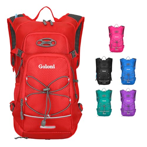Hydration Backpack,Lightweight Hiking Backpack with 2L Water Bladder,Water Backpack for Biking, Running, Festival