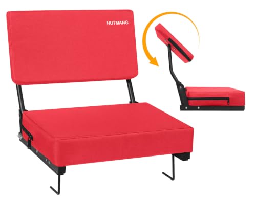 HUTMANG Stadium Seating for Bleachers (Red)