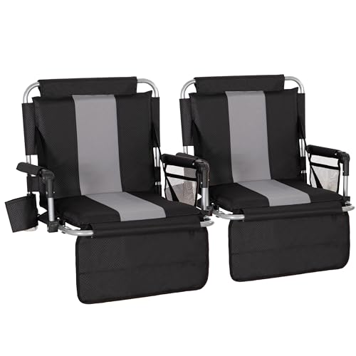 LET'S CAMP Folding Stadium Seat (Premium)