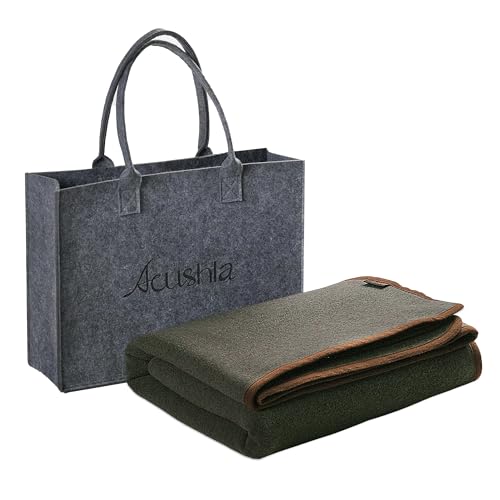 ACUSHLA 80% Merino Wool Camp Blanket