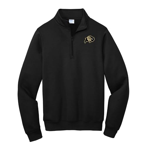 UGP Campus Apparel NCAA Primary Logo, Team Color (1/4) Quarter Zip Sweatshirt, College, University