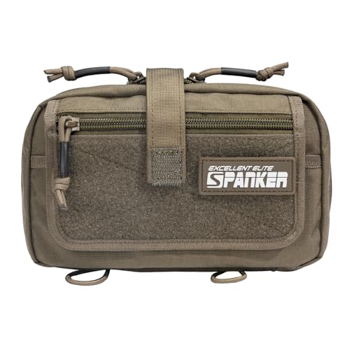 EXCELLENT ELITE SPANKER Tactical First Aid Pouch IFAK Rip Away Molle EMT Pouch Compact Admin Pouch Medical Utility Pouch Emergency Survival Kits for Tactical Vest,Backpack