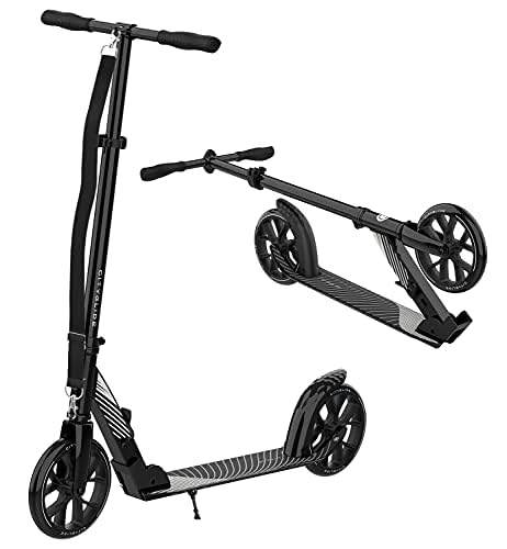 CITYGLIDE C200 Scooter for Adults -Foldable, Lightweight, Adjustable Adult Scooter 220 lbs Capacity - Kick Scooters for Adults with Carry Strap and Kickstand
