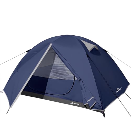 Forceatt Camping Tent 2/3/4 Person, Professional Waterproof & Windproof Lightweight Backpacking Tent Suitable for Outdoor,Hiking,Camping, Mountaineering and Travel
