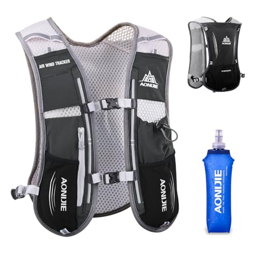 TRIWONDER Hydration Running Vest 5L Lightweight Water Pack for Men Women Hydration Backpack for Trail Race, Hiking, Cycling, Climbing, Camping, Jogging, Marathon