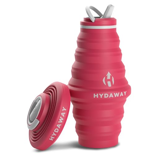 HYDAWAY 25oz Collapsible Water Bottle - BPA-Free, Leakproof, Lightweight, and Space-Saving - Perfect for Hiking, Travel, and All-Day Hydration