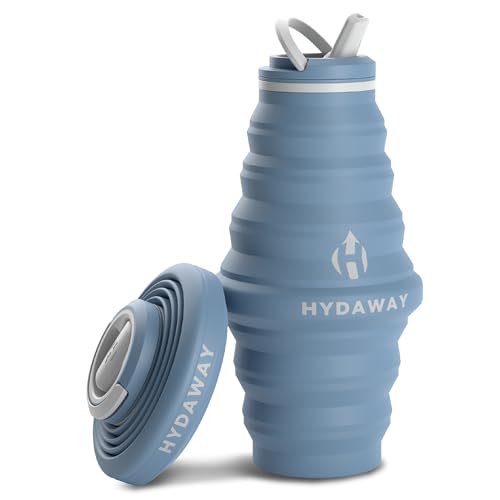 HYDAWAY 25oz Collapsible Water Bottle - BPA-Free, Leakproof, Lightweight, and Space-Saving - Perfect for Hiking, Travel, and All-Day Hydration
