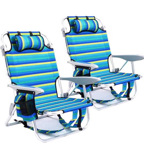 Canpsky Lightweight Lay Flat Chair (2 Pack)