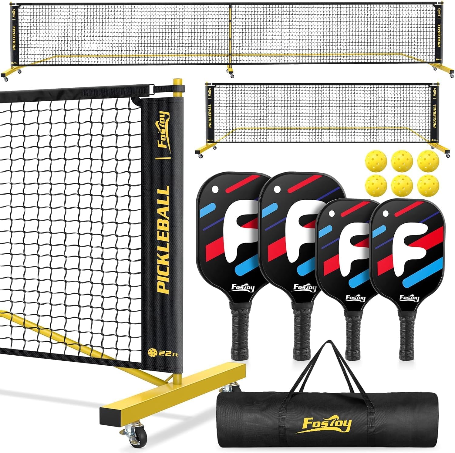 Fostoy Portable Pickleball Net