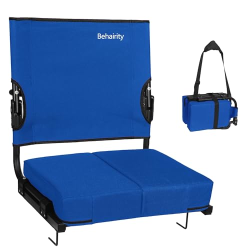 behairity Portable Stadium Seat with Back