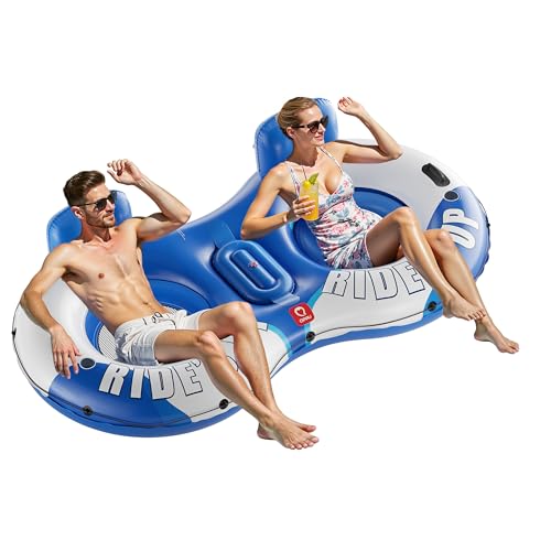 QPAU Inflatable Double River Tube