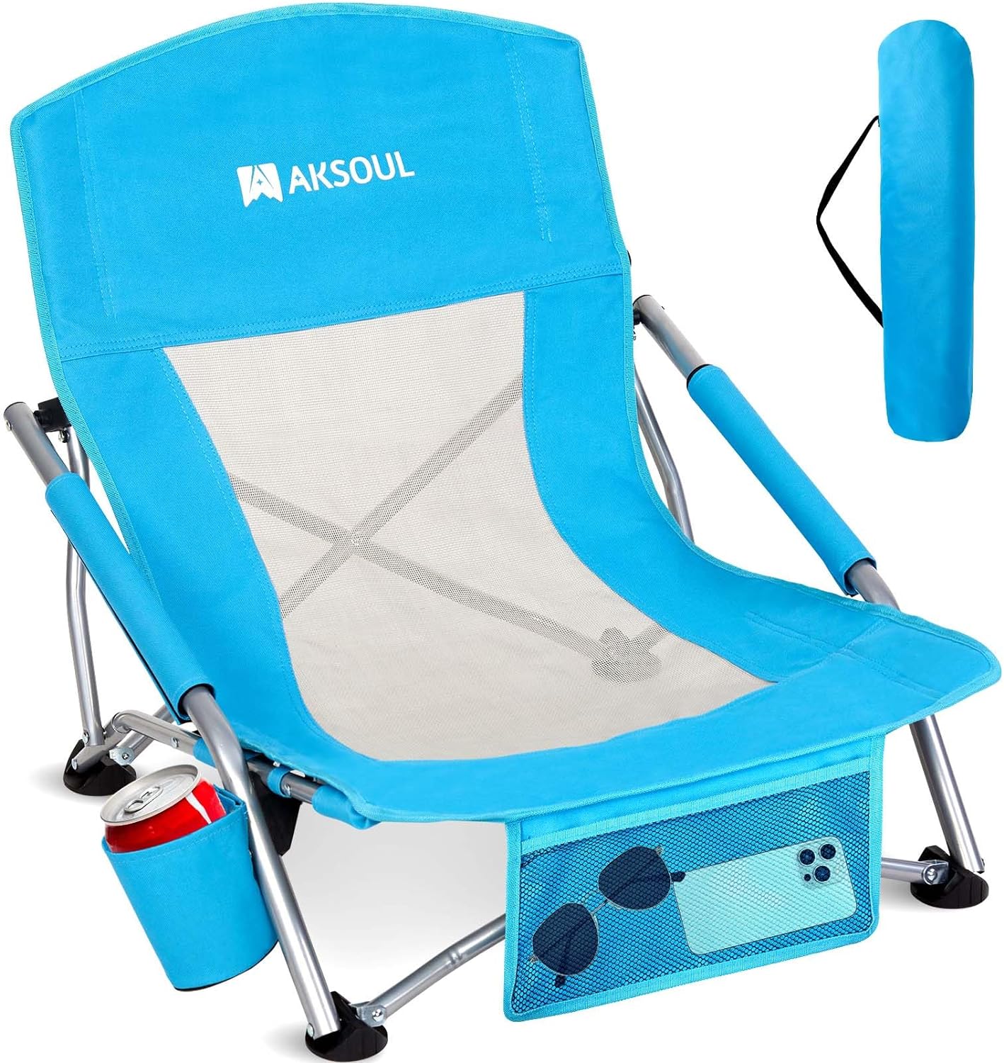 AKSOUL Folding Beach Chair (Budget)