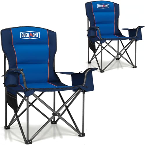 Overmont Oversized Folding Camping Chair