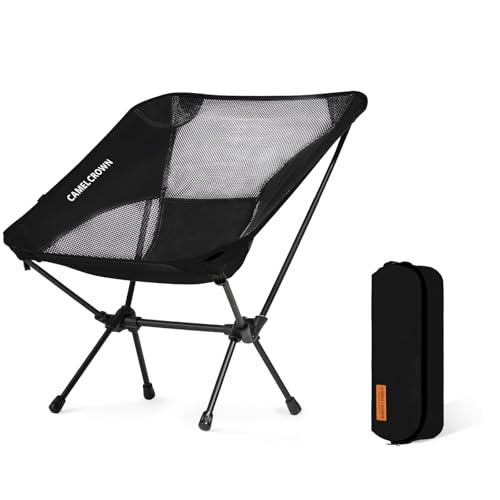 CAMEL CROWN Folding Chair (Black)