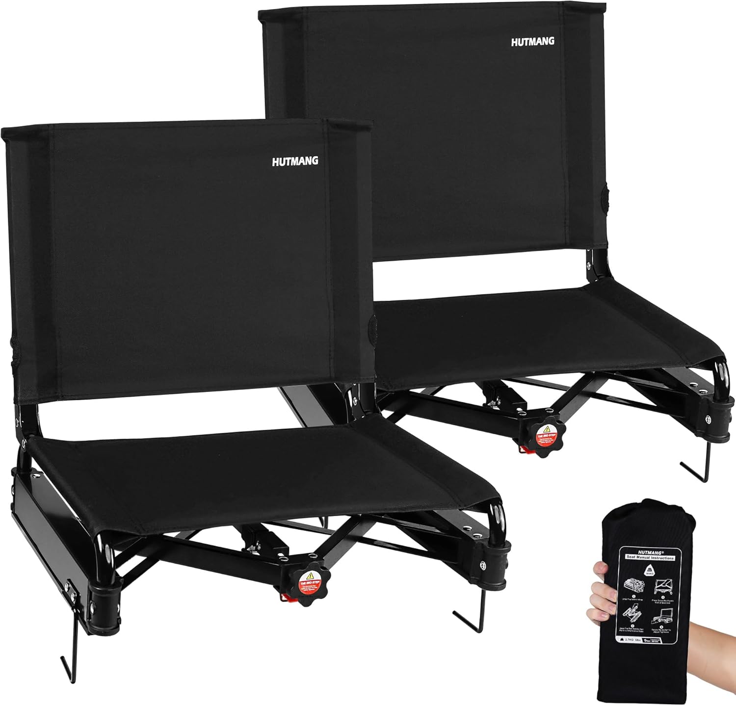 HUTMANG Wide Stadium Seat