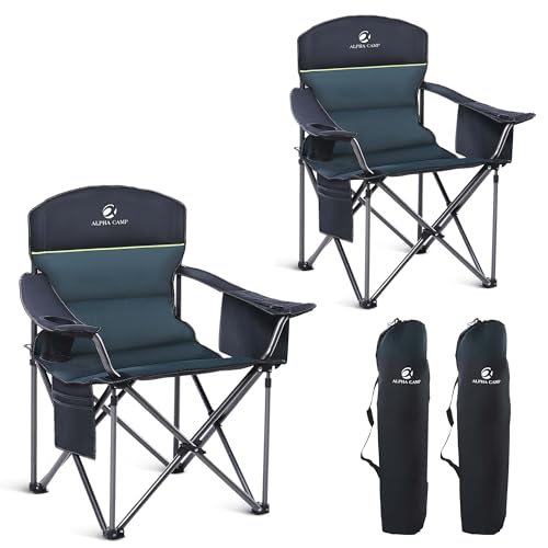 LET'S CAMP Oversized Folding Chair (with cooler)