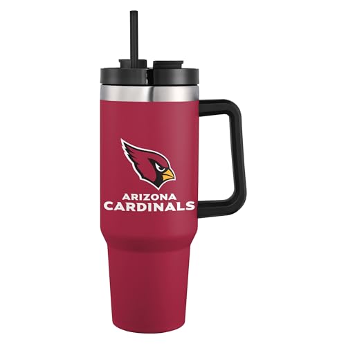 FOCO NFL unisex-adult NFL Team Logo Insulated Travel Mug 40oz XL Tumbler