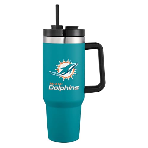 FOCO NFL unisex-adult NFL Team Logo Insulated Travel Mug 40oz XL Tumbler