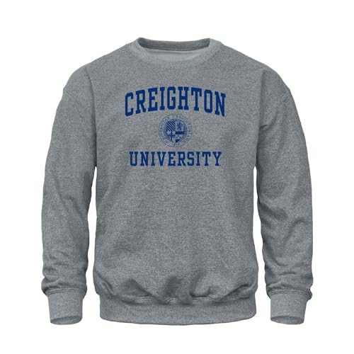 Barnesmith Crewneck Sweatshirt for College, Heritage Logo, Adult Unisex