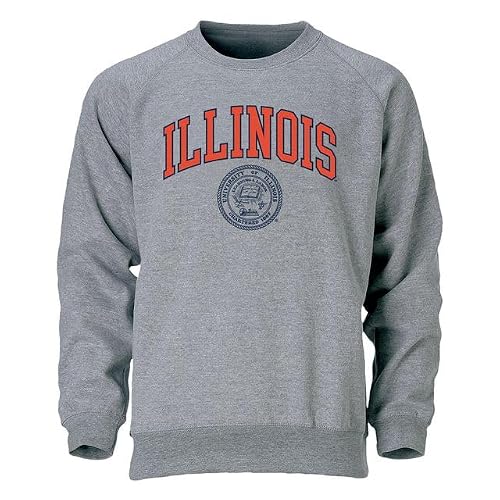 Barnesmith Crewneck Sweatshirt for College, Heritage Logo, Adult Unisex