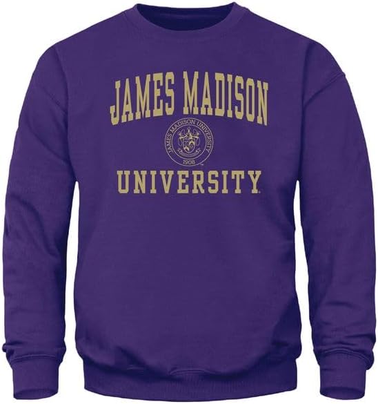 Barnesmith Crewneck Sweatshirt for College, Heritage Logo, Adult Unisex