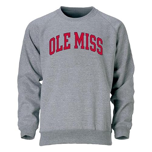 Barnesmith Crewneck Sweatshirt for College, Heritage Logo, Adult Unisex